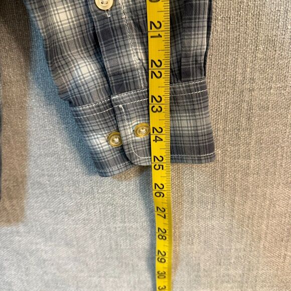 Orvis Dress Shirt Plaid Long Sleeve Button Up Lyocell Mens Size Large - Picture 10 of 11